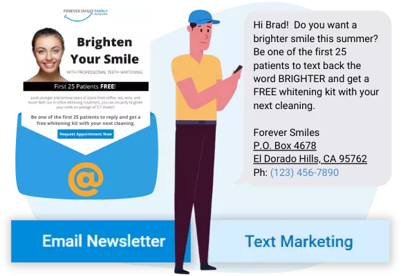 Text and email marketing in ThriveCloud
