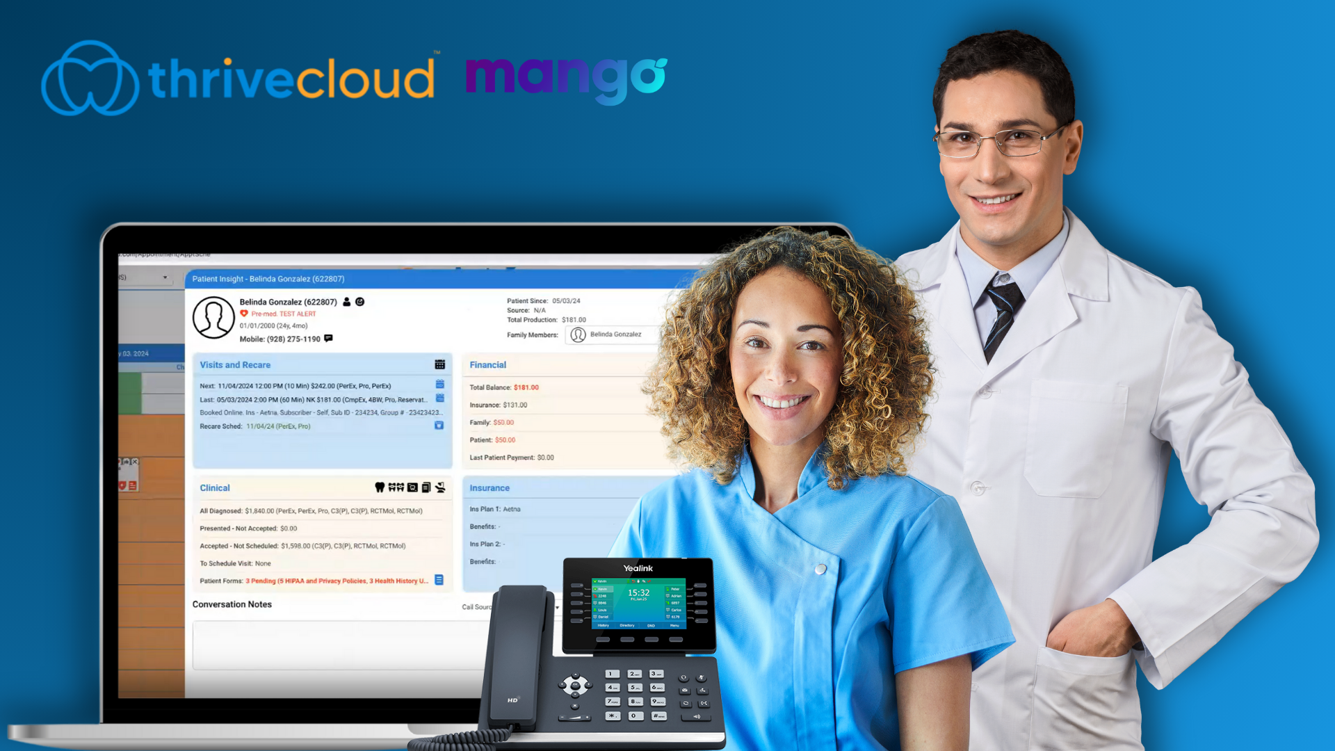 Optimize Patient Calls and Schedule More with ThriveCloud x Mango Voice 