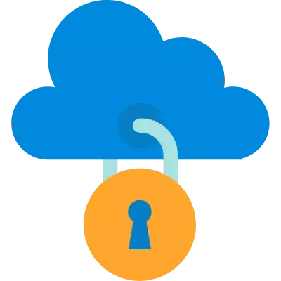 cloud with lock